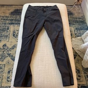 Eddie Bauer hiking pants, size 34x32 in grey.